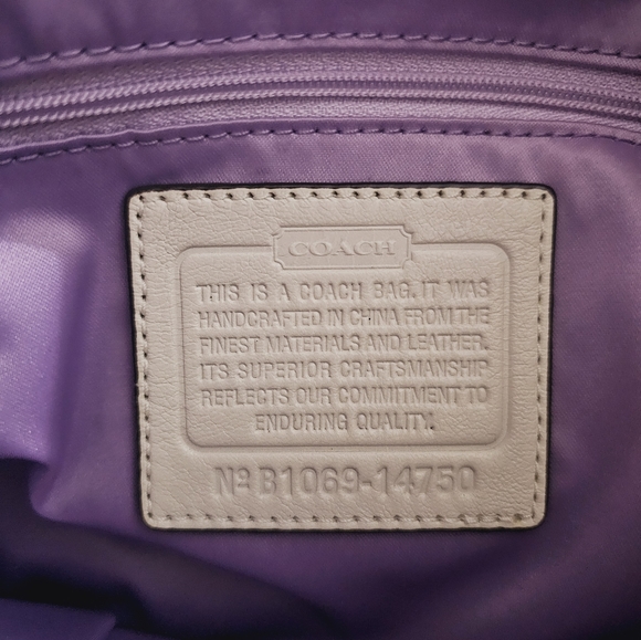 Multi Colored Coach Bag - Picture 3 of 3